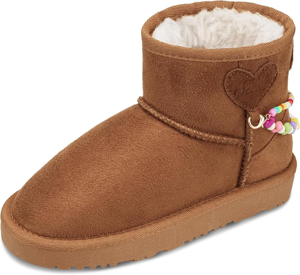 Stelle Girls Snow Boots Warm Winter Boots for Toddler/Little/Big Kids | Amazon (US)