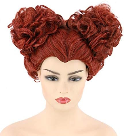 Amazon.com: Topcosplay Women's Wig Red Brown Short Cosplay Wig Halloween Costume Party Wigs : Clo... | Amazon (US)