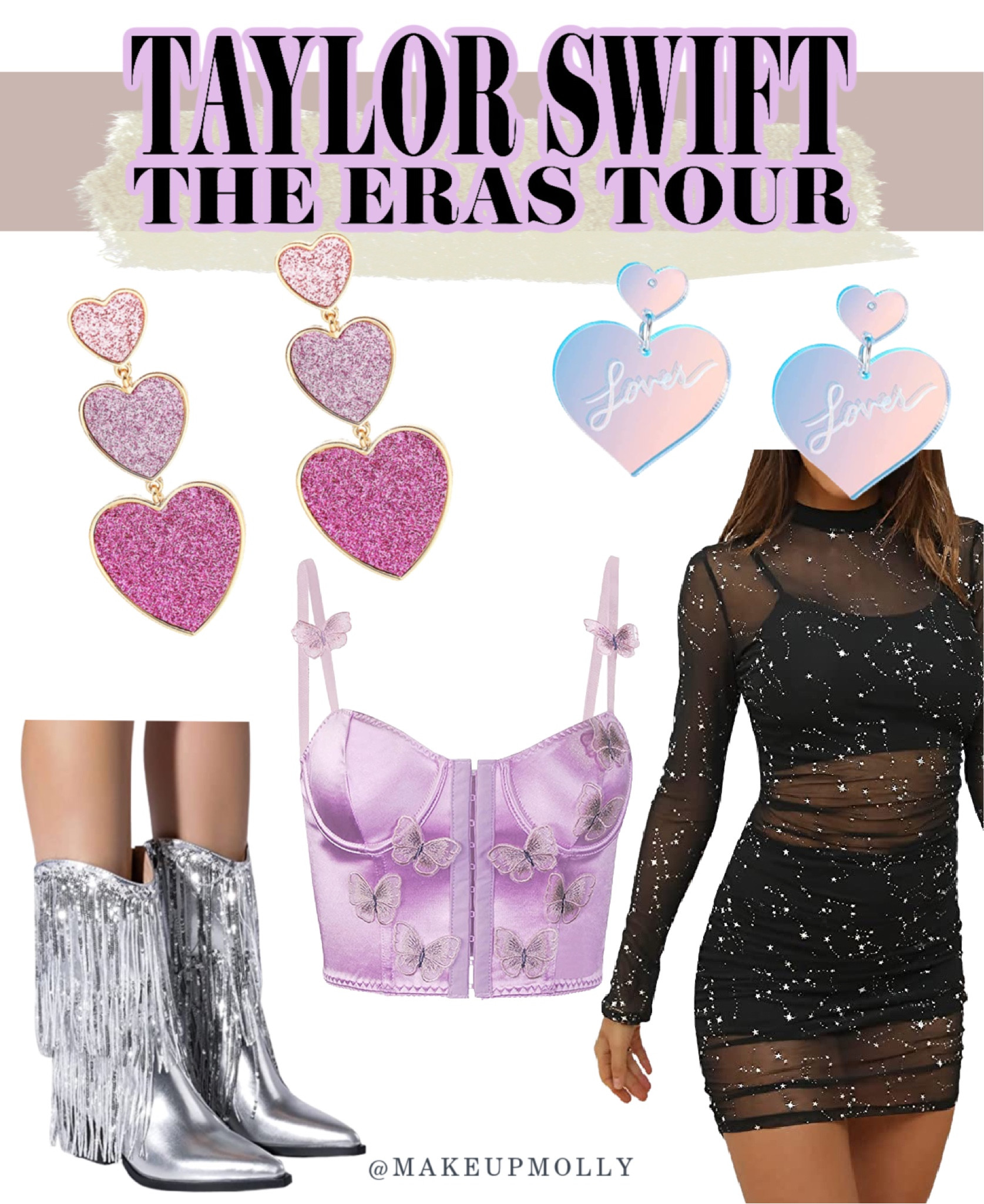 Taylor Swift Eras Tour Concert Outfit Ideas 💜
•
•
Taylor swift
Taylor swift concert outfit
Taylor swift concert 
Taylor swift outfit 
Taylor swift concert outfit amazon 
Taylor swift eras tour 
Taylor swift lover 
Taylor swift reputation 
Taylor swift 1889
Taylor swift eras 
Taylor swift amazon 
Amazon party dresses
Country concert outfit
Girly concert outfits 
Sequin dress
Sequin top 
Sequin blazer 
Sequin boots 
Sparkly dress
Fridge dress 
Rhinestone boots 
Black sparkly dress #LTKFestival 

#LTKtravel #LTKSeasonal #LTKunder50