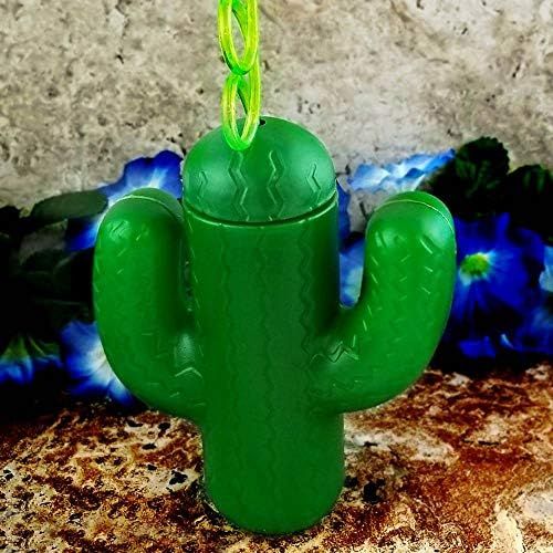 BarConic Plastic Cactus Cup w/Lid and Straw - 20oz | Amazon (US)