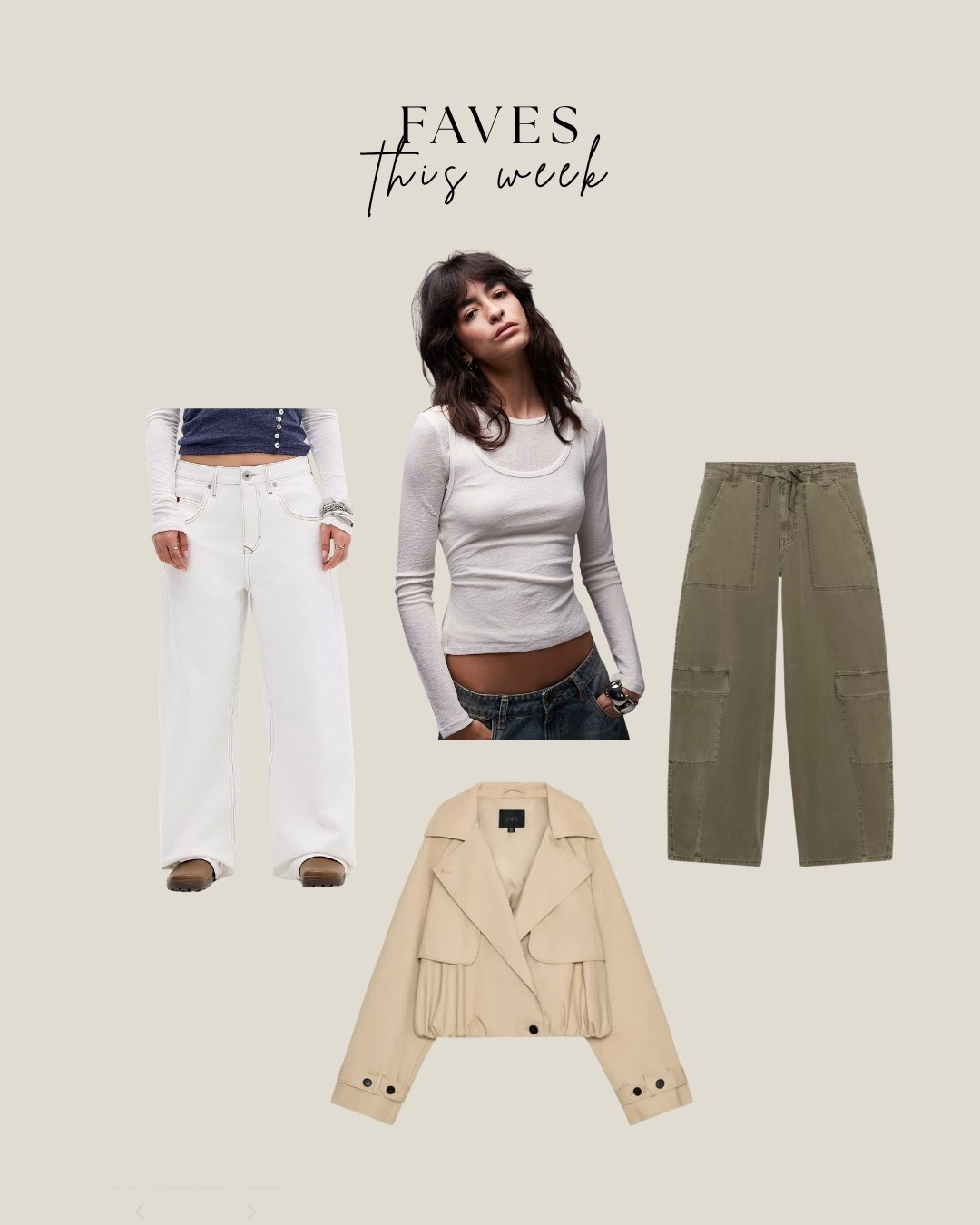 Your faves this week🤍🤍 

#LTKspring #LTKsummer #LTKjeans