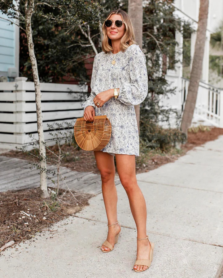 Splendid x Cella Jane Printed Smock Waist Romper | Splendid