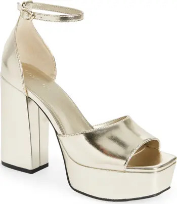 Open Edit Kimber Ankle Strap Platform Sandal | Nordstrom | Nordstrom
