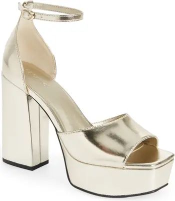 Open Edit Kimber Ankle Strap Platform Sandal | Nordstrom | Nordstrom