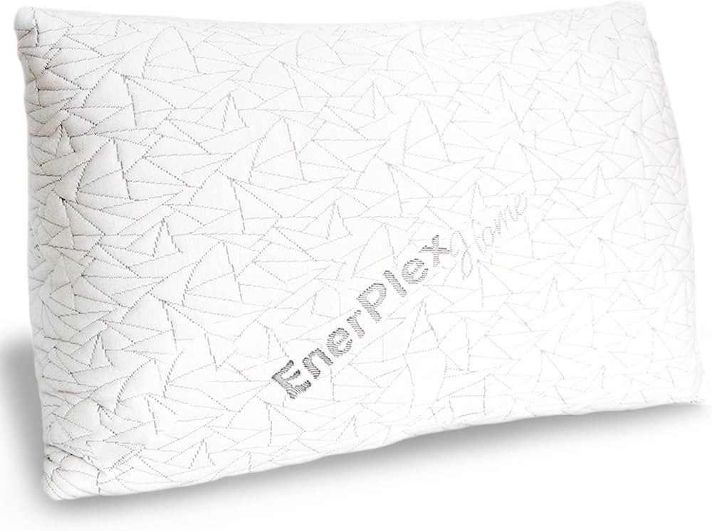 EnerPlex Memory Foam Pillows - Pack of 1 Adjustable, Queen Size Pillows for Sleeping w/Extra Foam... | Amazon (US)