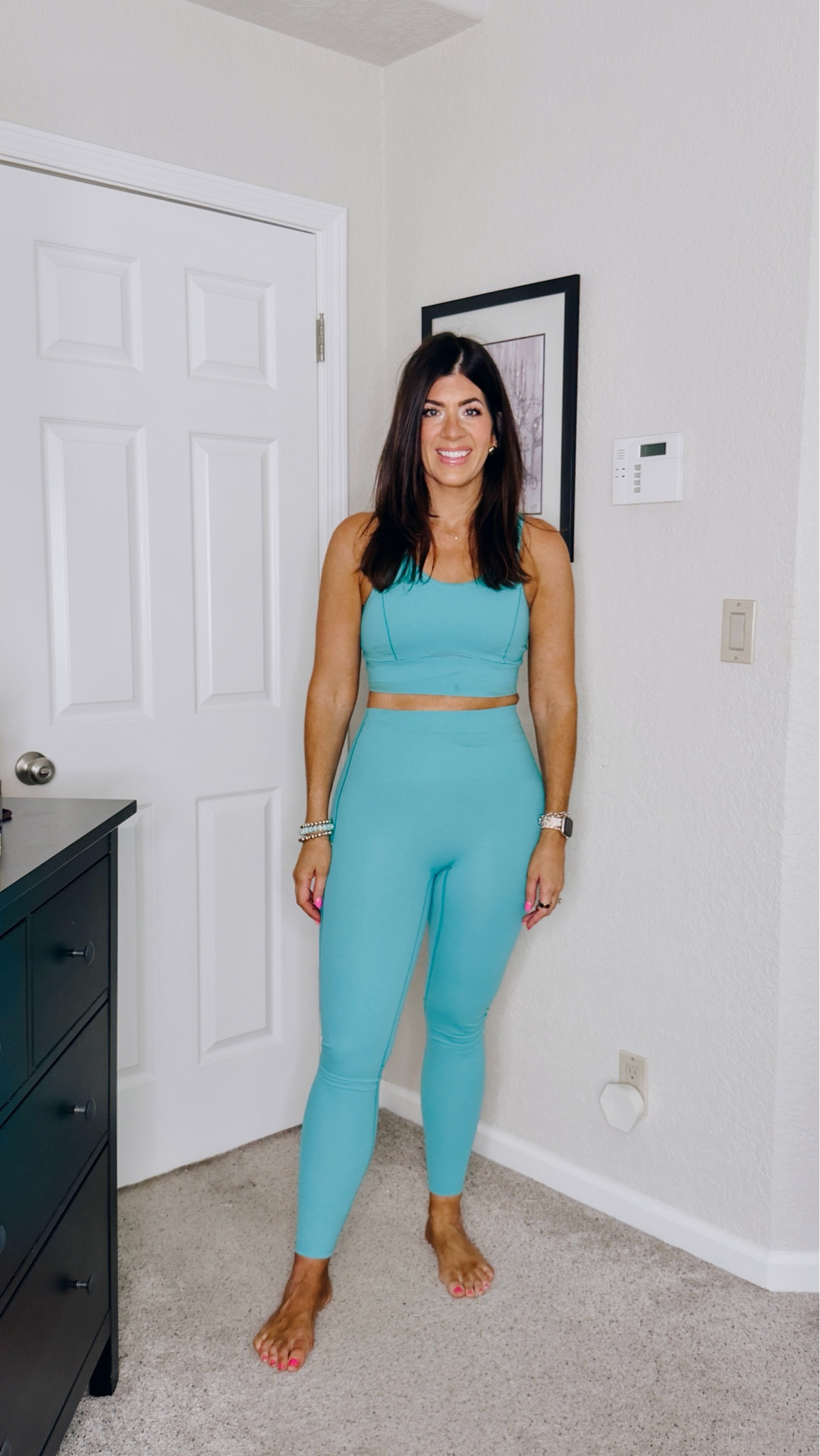 New in from Spanx- code MEGHANXSPANX 
In a medium active top and active legging

#LTKTall #LTKMidsize #LTKActive