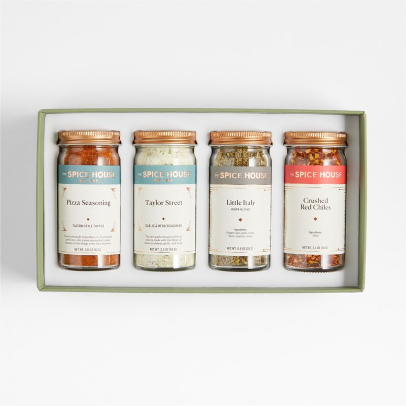 Spice House Pizza Seasoning Collection + Reviews | Crate & Barrel | Crate & Barrel