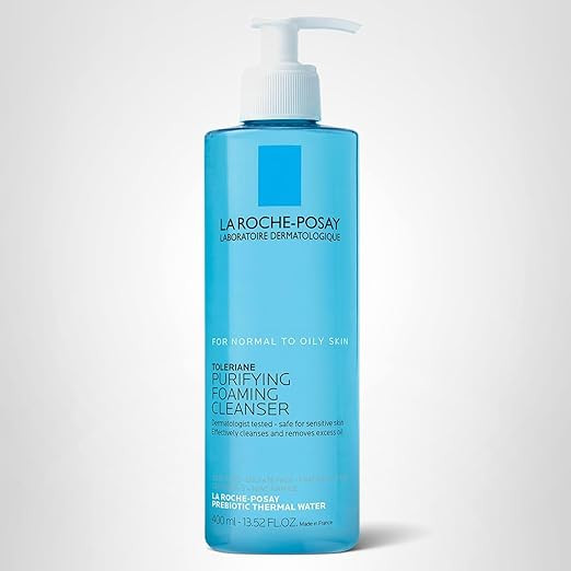 La Roche-Posay Toleriane Purifying Foaming Facial Cleanser, Oil Free Face Wash for Women & Men wi... | Amazon (US)