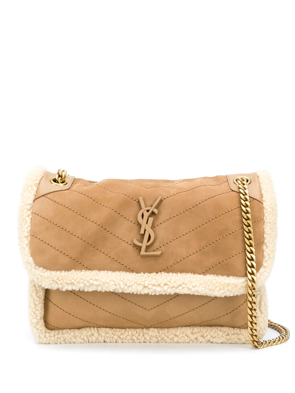 Saint Laurent Niki Medium Leather Bag - Farfetch | Farfetch Global