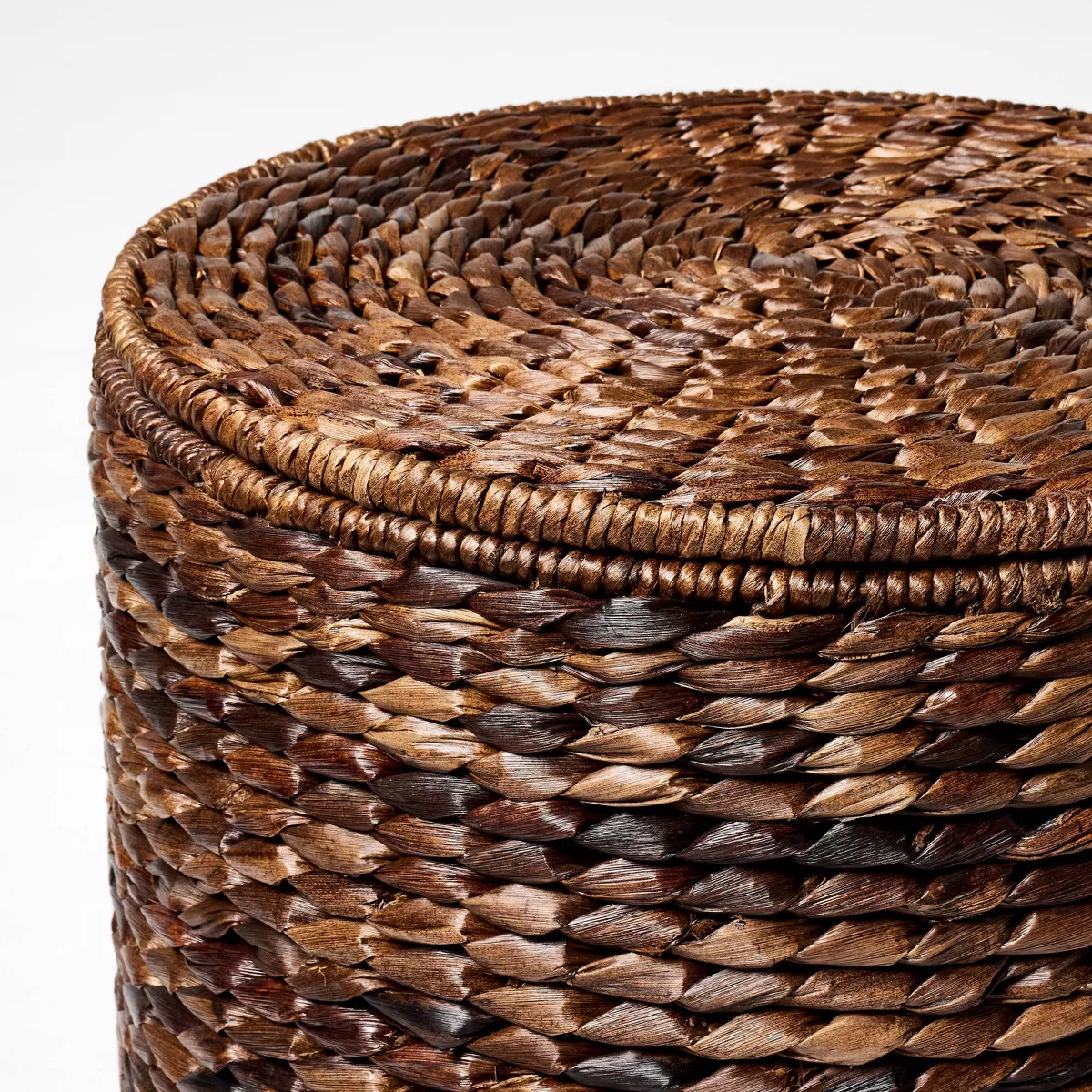 Woven Storage Ottoman Espresso - Threshold™ designed with McGee | Target