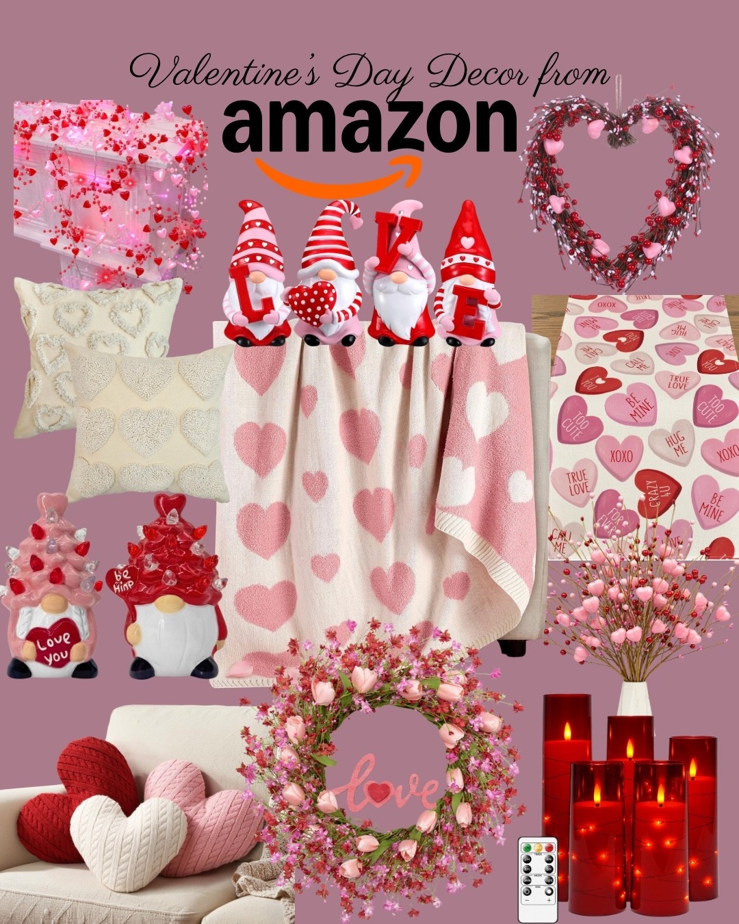 I can already picture my house with all of these cute Valentine’s Day decorations! #decor #homedecor #valentinesday

#LTKSeasonal #LTKHoliday #LTKHome
