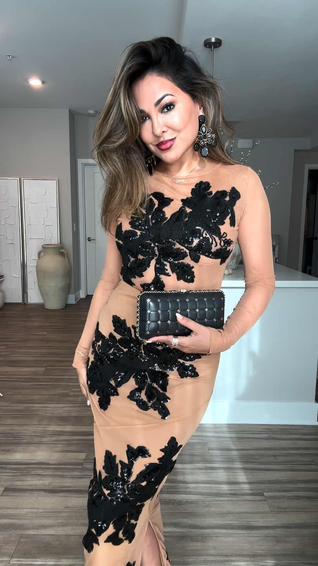 GRWM: Styling The Most Beautiful Two-Piece Set For A Evening Look✨

There’s nothing I love more than a good  two-piece set! It not only takes the guess work out of styling when you wear them together, but you also get a lot of multi-use✨

Outfit Breakdown:
set —  jluxlabel “Black Edena Embroidered Midi Skirt” + “Black Charmed Embroidered Mesh Bodysuit” wearing size smalls in both (smallest size), but it’s a bit loose so I’ll have to take it in a little.  
shoes — @schutz 
earrings — @oscardelarenta 
bag — @chanelofficial 
hair product — @colorwowhair “style on steroids”
lips — @maccosmetics lip pencil “burgundy” + @diorbeauty lip oil “007”
perfume — @muglerofficial “alien"

#LTKbeauty #LTKunder50 #LTKstyletip