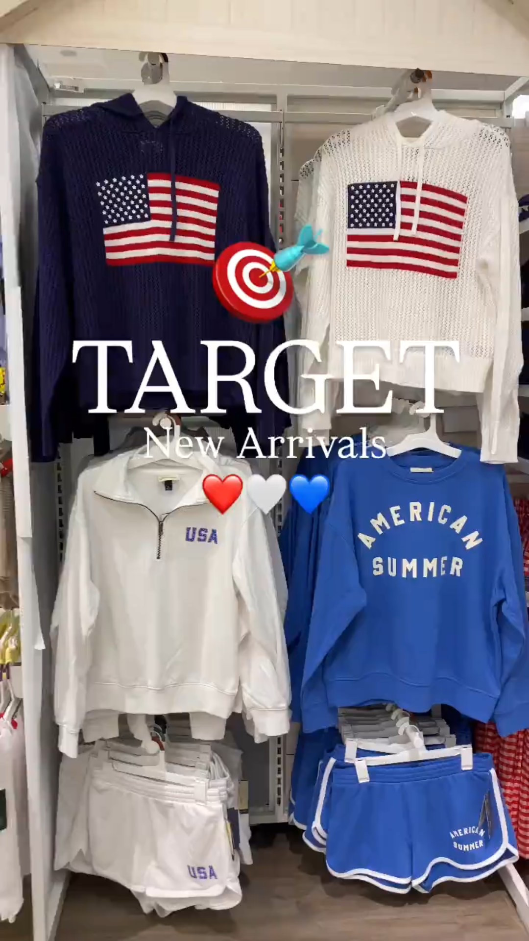 Target 🎯 Red White & Blue New Arrivals perfect for the 4th of July and the whole family💙🤍♥️!#4thofjuly #july4th #target

#target #american #LTKSeasonal
