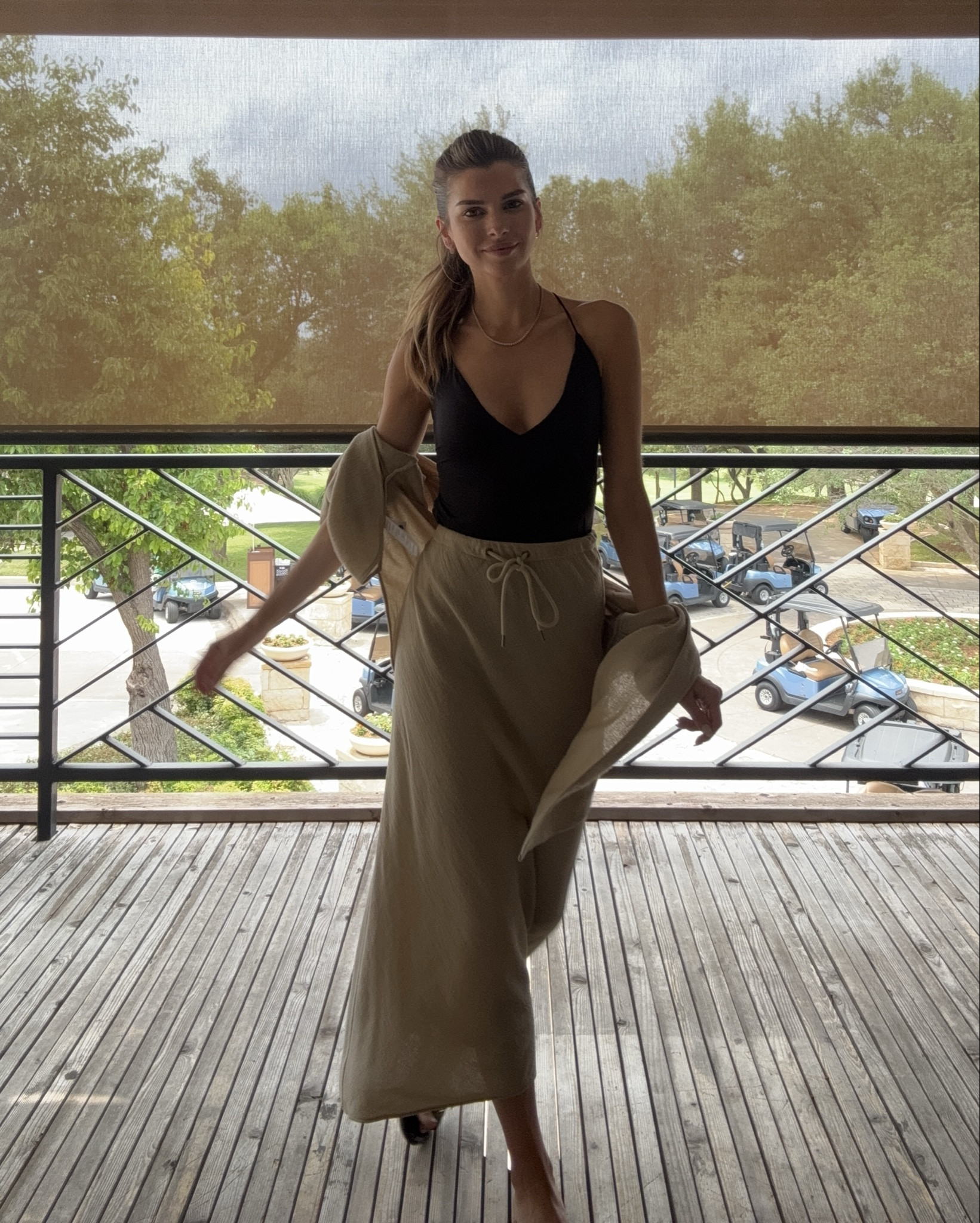 Pool day in James perse