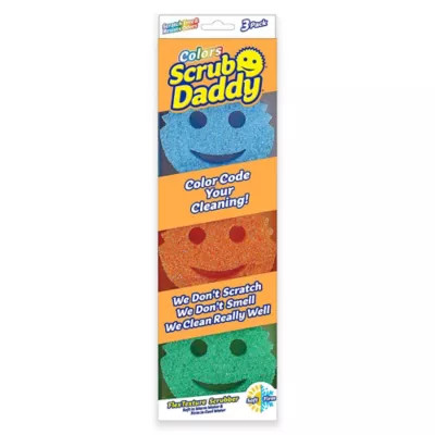 Scrub Daddy® 3-Piece Color Sponges Set | Bed Bath & Beyond