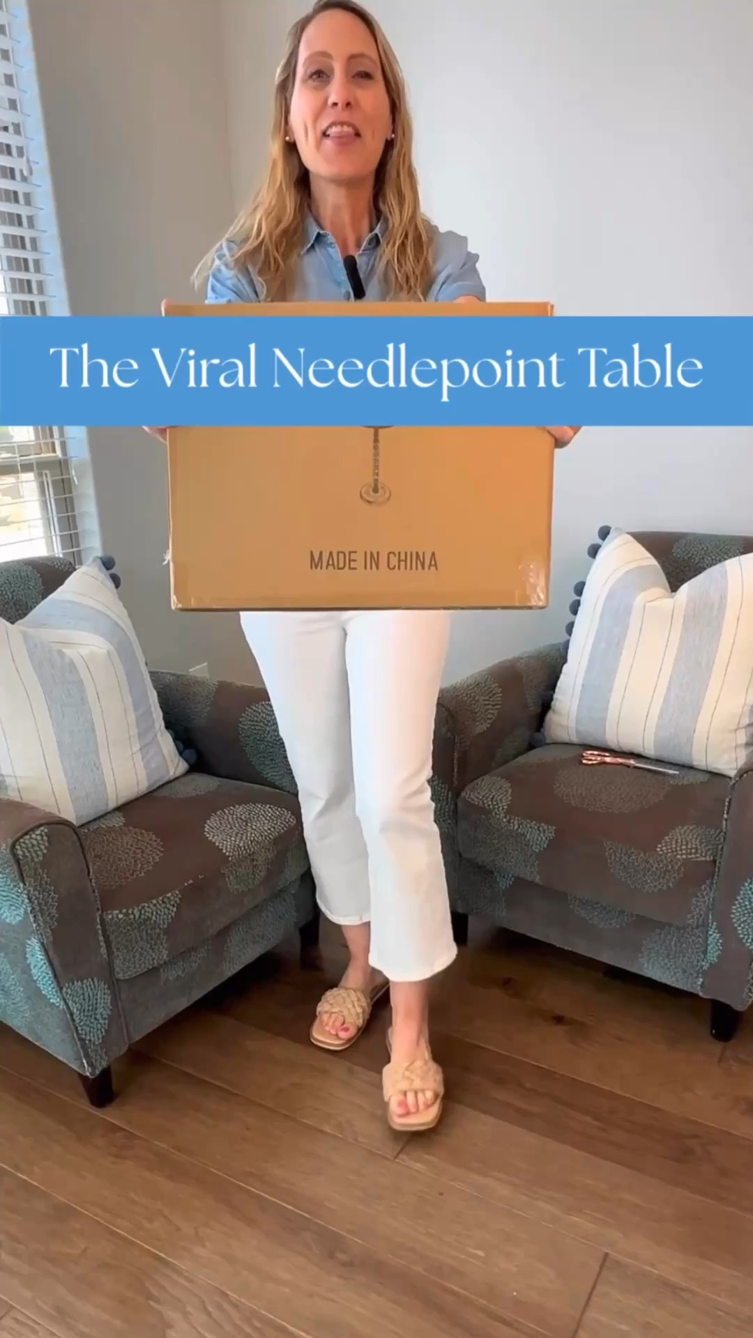 This Viral Rattan Needlepoint Drink Table is on the Amazon Big Spring Sale! 
The sweetest little Coastal accent for your living space!✨

#LTKHome #LTKSaleAlert #LTKU