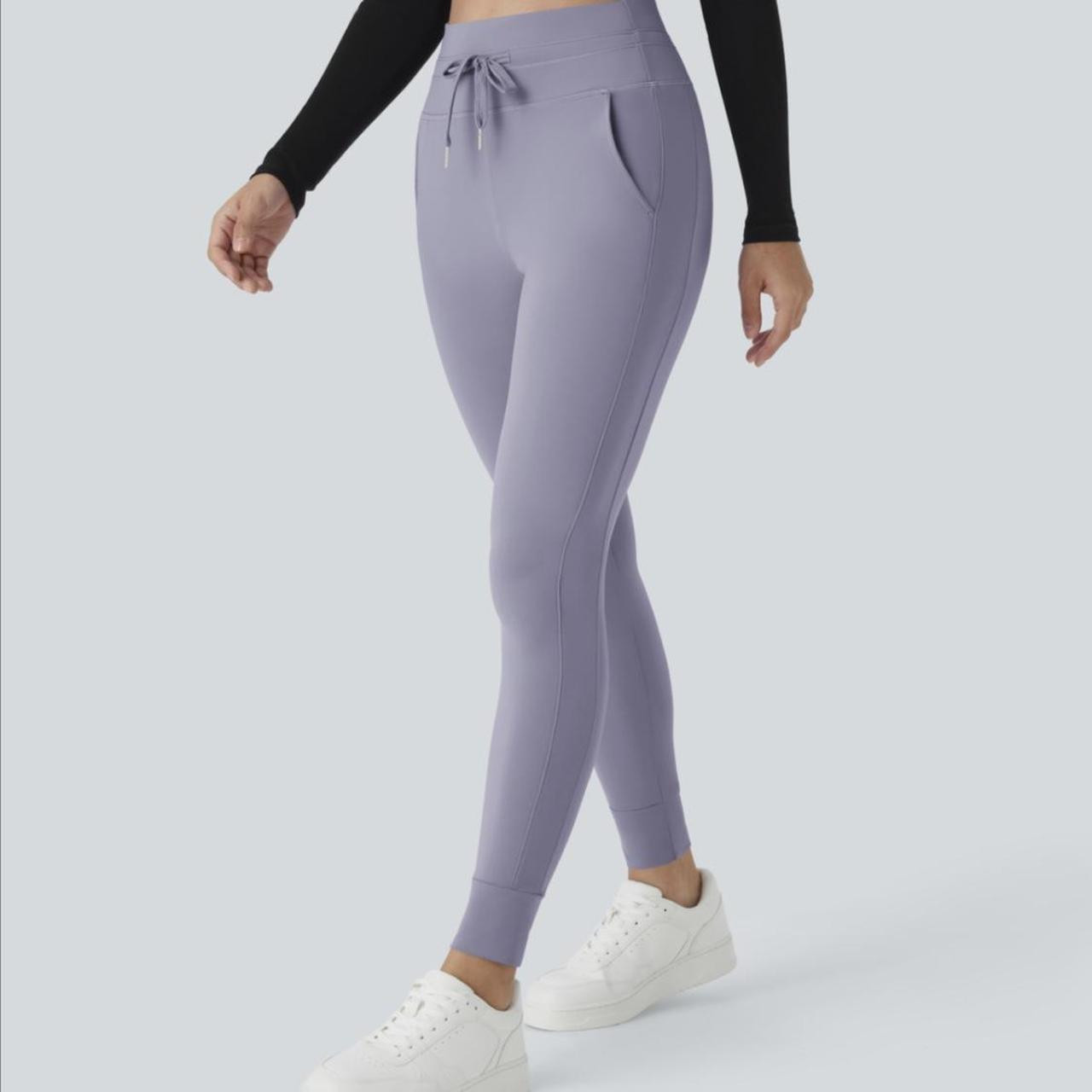 Halara Women's Leggings - Purple - XS | Depop US