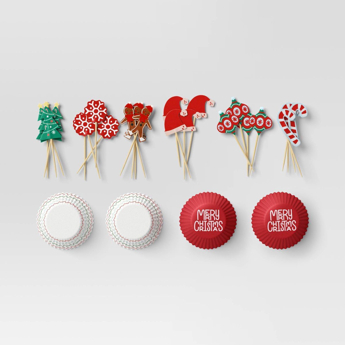 48pk Christmas Baking Cups - Wondershop™ | Target