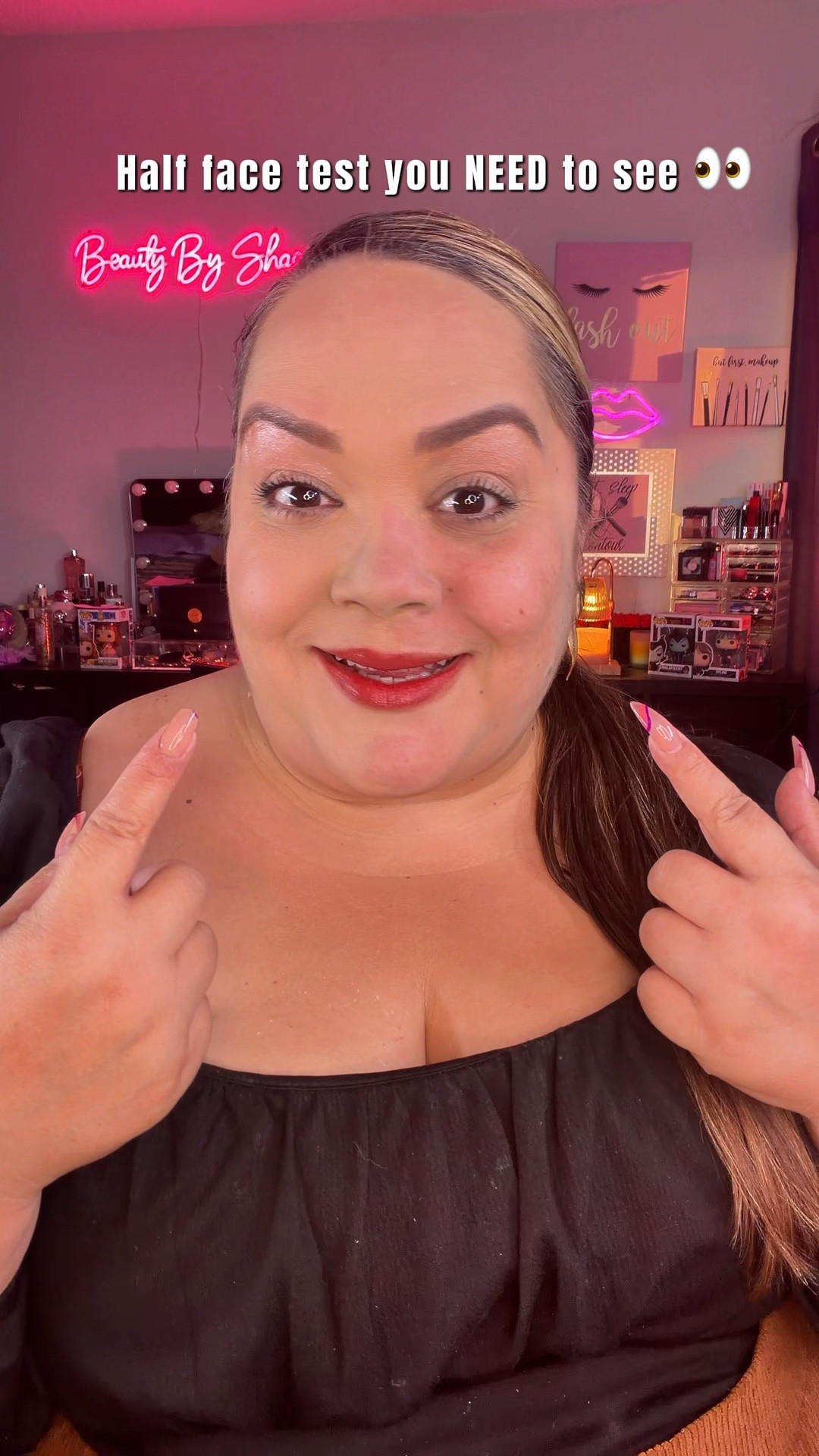 I only set ONE side of my face… and I’m sorry but the difference is wild 😳

This mint setting powder helps neutralize redness while blurring pores and smoothing texture without looking heavy or cakey.

You can literally see:
✔️ smoother skin
✔️ less redness
✔️ soft-focus finish

This is one of those products that actually shows up on camera 👀

If your powders don’t do this… it might be time to upgrade 💚

#lauramercier #makeupreview #settingpowder #beautyhacks #tiktokshop

#LTKOver40 #LTKBeauty #LTKMothersDay