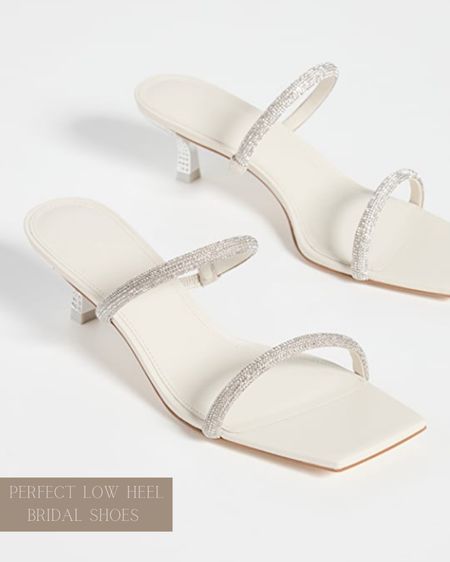 Love these simple embellished sandals for all bridal events! 

Great heel height for the day of!

#LTKwedding #LTKsalealert #LTKshoecrush