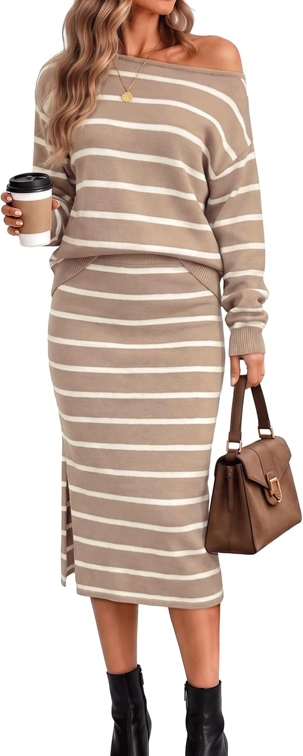 Sipaya Sweater Dress for Women Fall Wedding Guest Dresses Casual Elegant | Amazon (US)