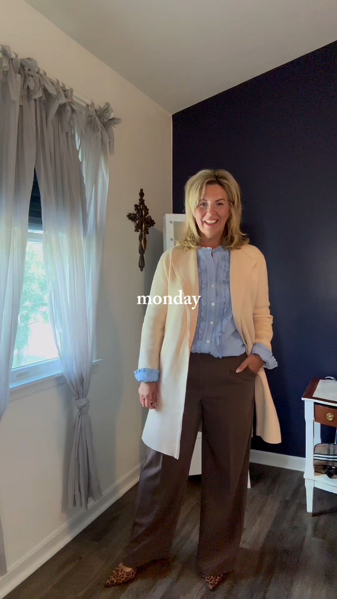 A week of looks

Cover-Top size large- my pants are from loft. They are a size 12. I shared several other styles for you to shop. 

Monday— All size large
Tuesday — Blouse size Medium Skirt large
Wednesday- All size large
Thursday - All size large
Friday- All size large
Saturday -All size large

#LTKMidsize #LTKOver40 #LTKFindsUnder50