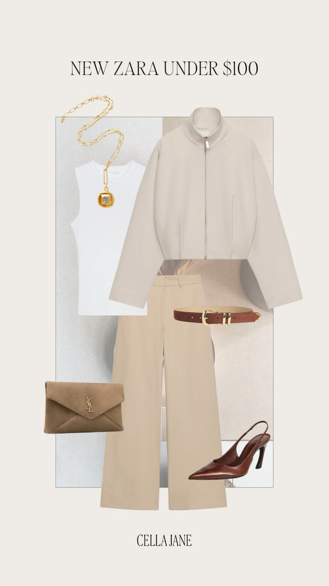 @Zara finds under $100! These pants are only $70 and they are perfect for the office.

#LTKfall #LTKstyletip