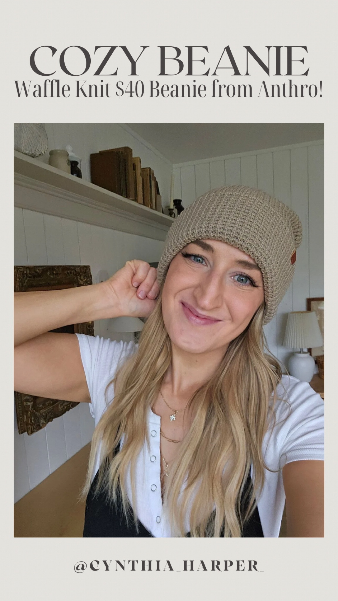 Cozy Beanie from Anthro! $40 knit waffle beanie. Perfect for fall & winter! 

#LTKfindsunder50 #LTKSeasonal