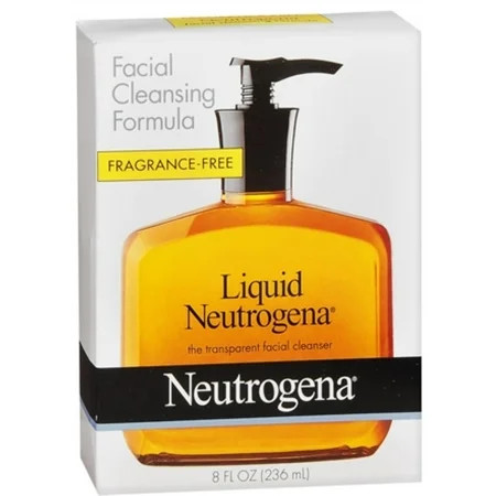 Neutrogena Liquid Facial Cleansing Formula Fragrance-Free 8 oz (Pack of 6) | Walmart (US)