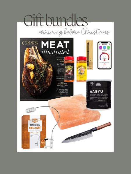 Gift bundle for the one who likes to grill/smoke meats. These items make a great bundle or pair!! Amazon finds and arrive well before Christmas. Plus they’re on sale! 

#LTKGiftGuide #LTKfindsunder100 #LTKhome