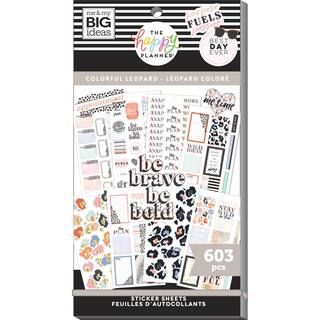 The Happy Planner® Colorful Leopard Value Pack Stickers | Michaels Stores