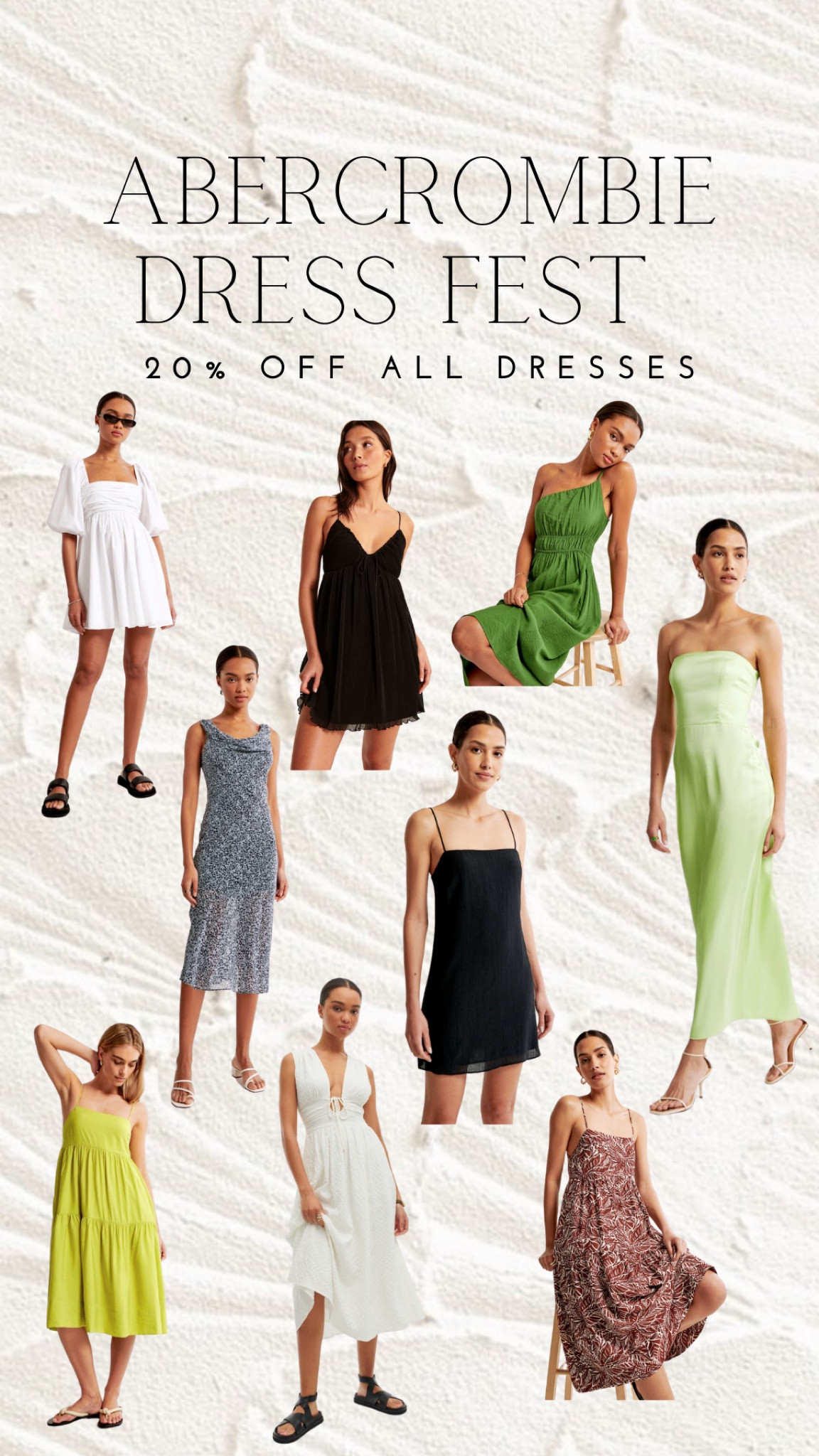 Abercrombie Sale!! 20% off all dresses 🫶🏼 #springdresses #summerdresses #abercombie

#LTKsalealert #LTKunder100 #LTKSeasonal