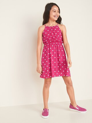 Cinched-Waist Cami Dress for Girls | Old Navy (US)