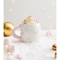 White Bow Patterned Mug New Look | New Look (UK)