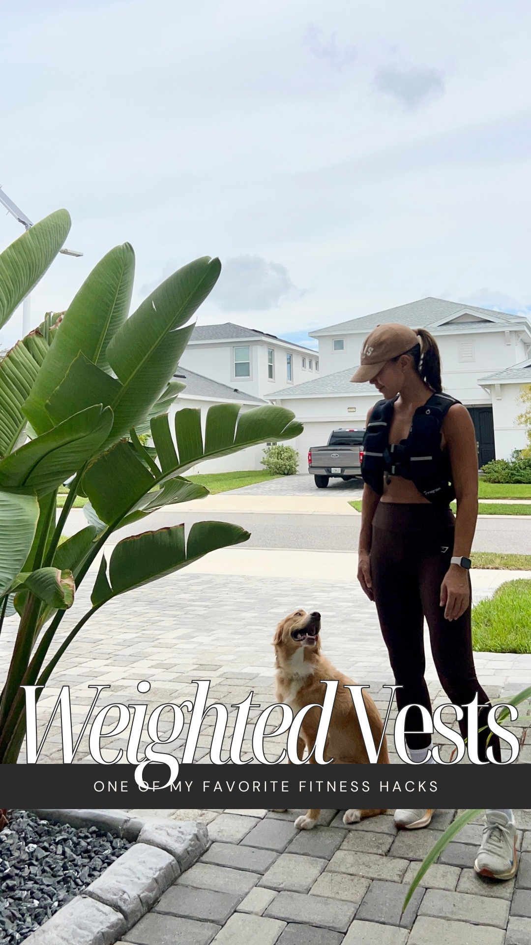 Love my weighted vest walks and today being a beautiful day was a plus ☀️  Who would have thought that something as simple as walking could be upgraded with a weighted vest?
✅ Increases calorie burn without turning your walk into a workout you dread
✅ Builds strength in the legs, glutes, and core over time
✅ Supports bone density as we age
✅ Elevates heart rate while staying low-impact and joint-friendly
✅ Makes  short walks feel more effective

#LTKfitnessgoals #LTKmorningroutine #LTKActive