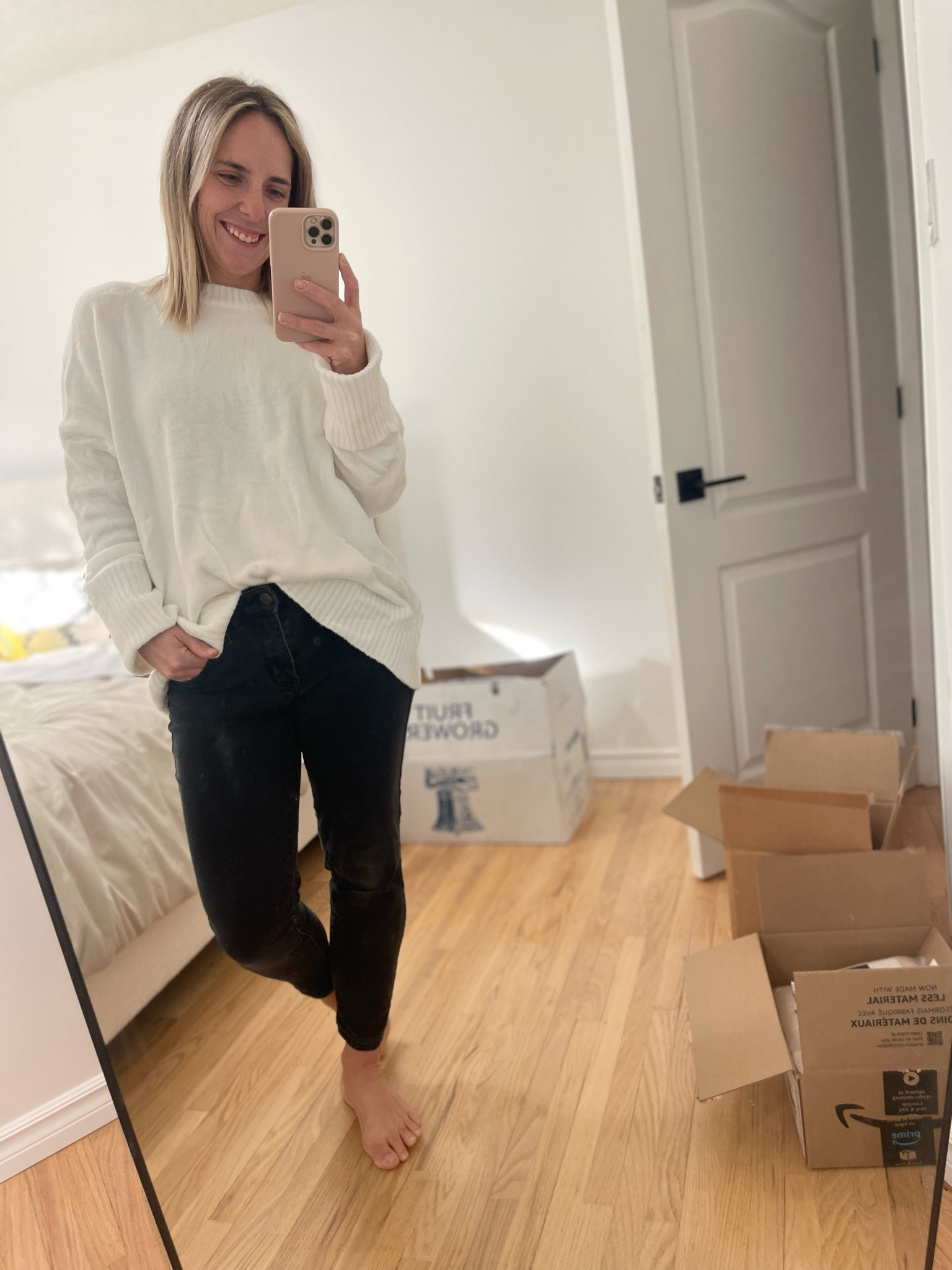 Cozying up on this cold, gloomy, and rainy winter day! 

This one runs LARGE. I’m wearing a small and it’s definitely oversized. 

Affordable finds, Amazon fashion, Amazon finds, cozy sweaters, fall sweater, winter sweaters, mom ootd, cozy fashion, women over 30 

#LTKFindsUnder50 #LTKStyleTip #LTKSaleAlert