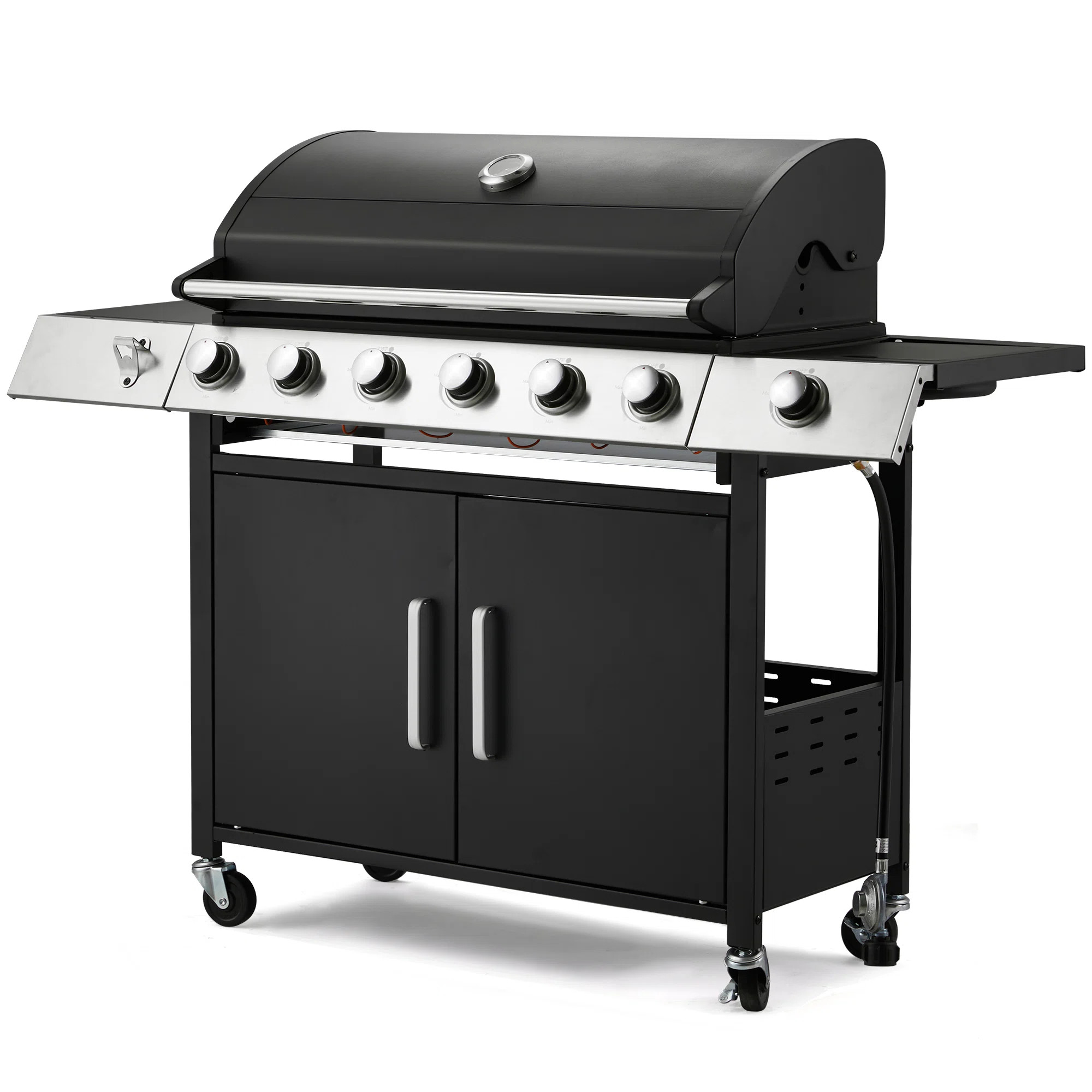 6-burner Propane Gas Grill With Side Burner | Wayfair North America