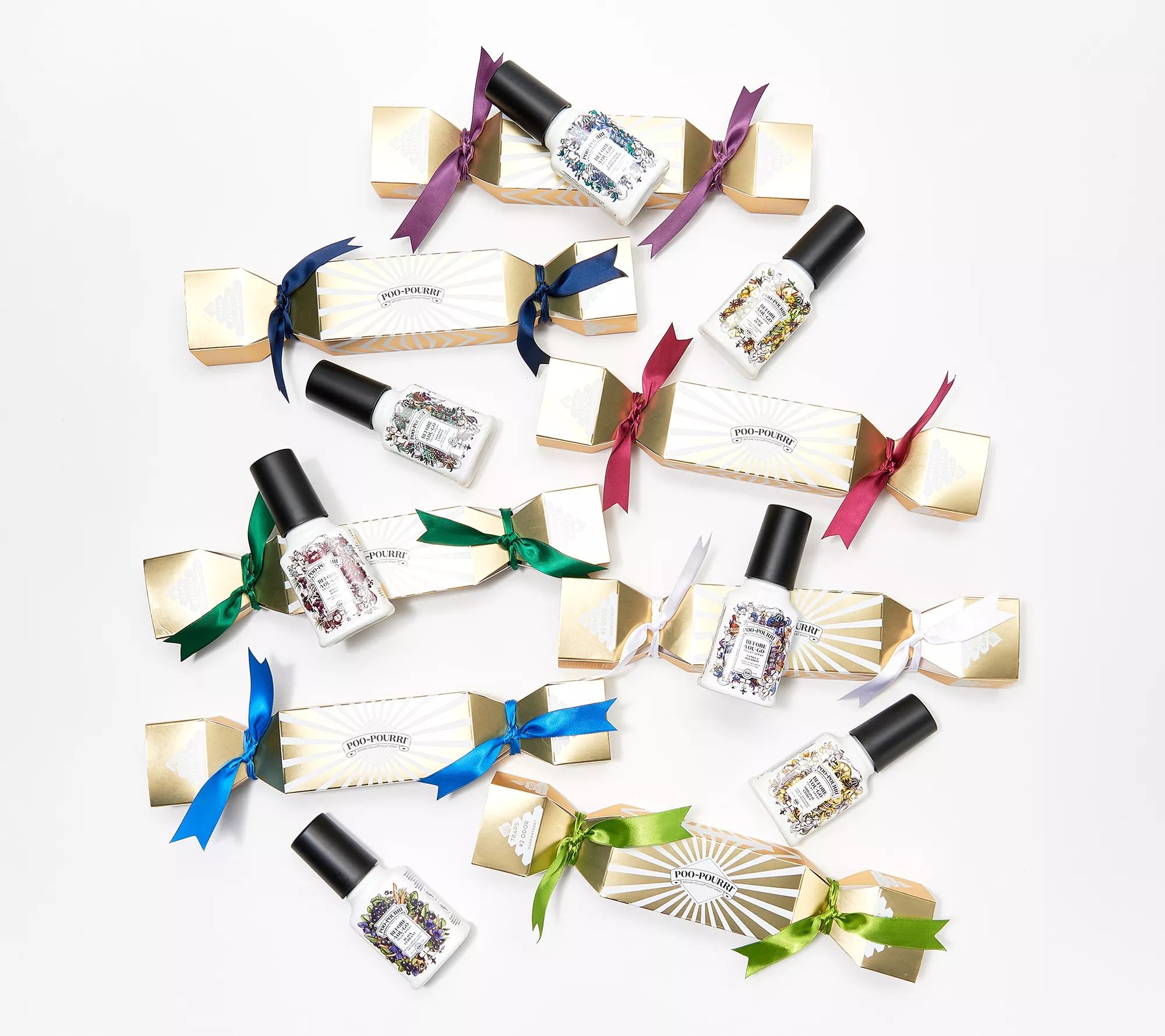 Poo-Pourri 7-Pc 2-oz Stocking Stuffer Deodorizer Set with Gift Boxes - QVC.com | QVC