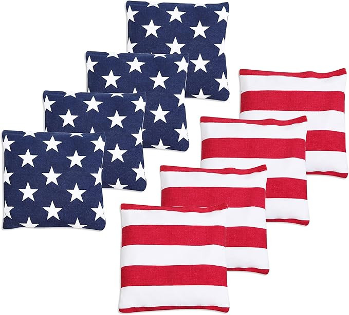 SPORT BEATS Cornhole Bags All Weather Set of 8 for Cornhole Toss Games-Regulation Weight & Size-I... | Amazon (US)