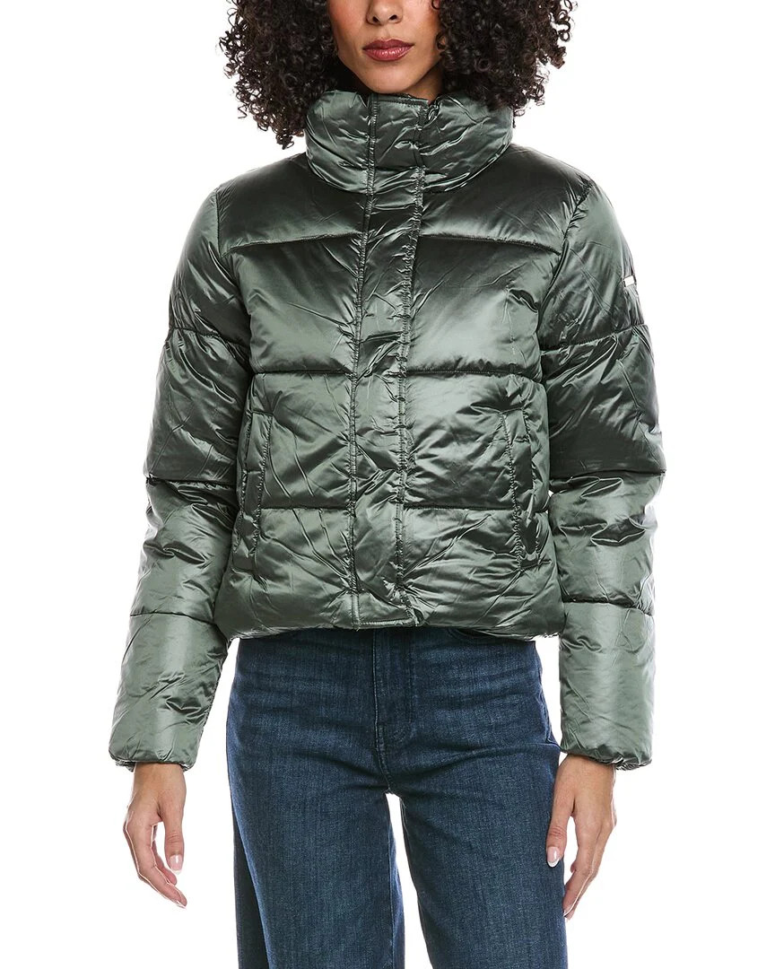 NOIZE Crop Puffer Jacket | Shop Simon