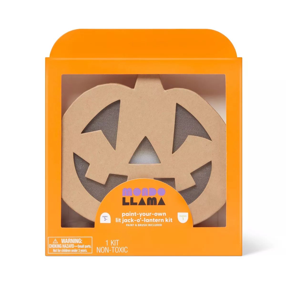 Lit Paperboard pumpkin Kit - Mondo Llama™ | Target