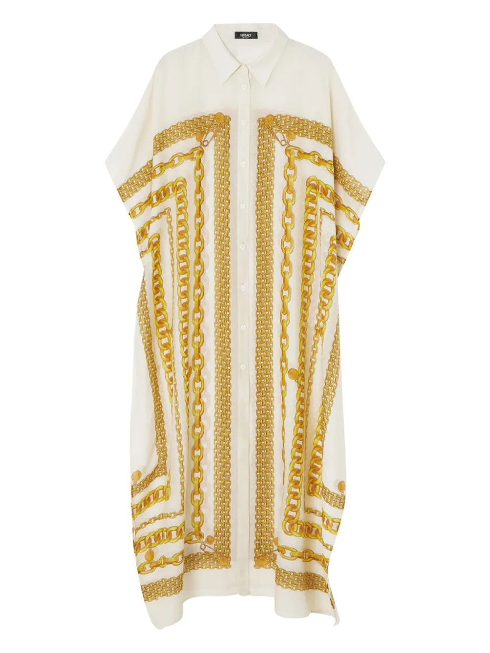 Versace Treasure cover-up dress - Neutrals | Farfetch Global