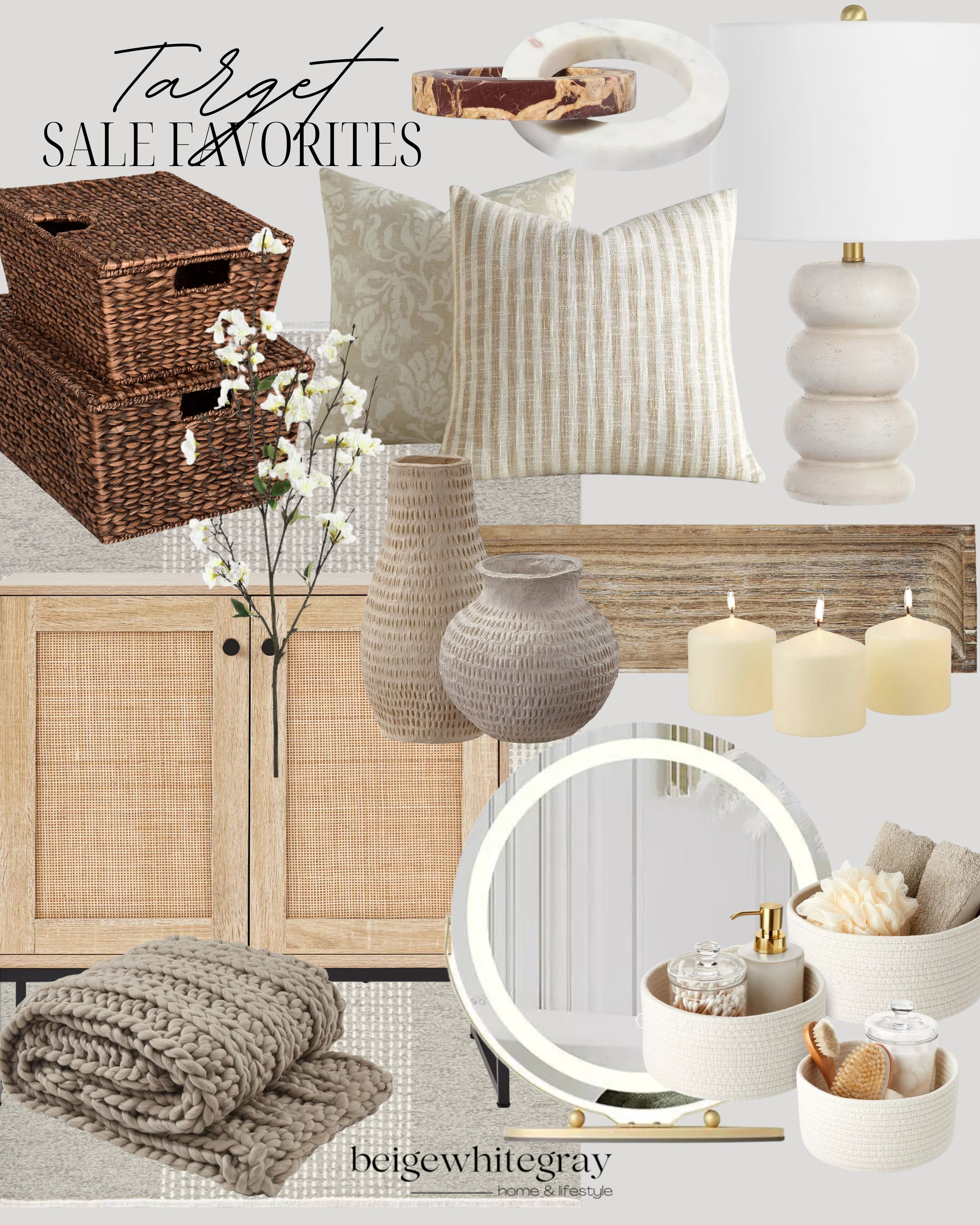 Target Sale / Target Home / Target Furniture / Spring Throw Blankets / Knit Throw Blankets / Spring Decor / Spring Candles / Brass Trays / Fluted Vases / Fluted Candlestick Holders / Spring Framed Art / Spring Greenery / Spring Wreaths / Spring Faux Plants / Spring Accent Furniture / Accent Chairs / Accent Ottomans / Decorative Bowls / Decorative Trays / Decorative Boxes / Woven Storage Boxes / Coffee Table Decor / Bookshelf Decor / Textured Vases / Faux Branches and Greenery / Marble Accents / Spring Dining / Spring Bedroom /  

 

#LTKHome #LTKSaleAlert #LTKStyleTip