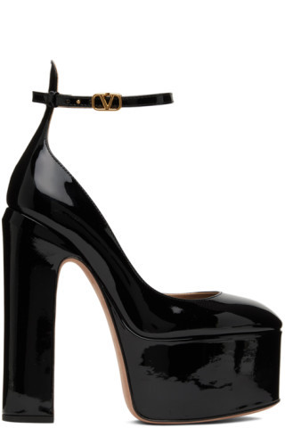 Black Tan-Go Platform Pumps | SSENSE