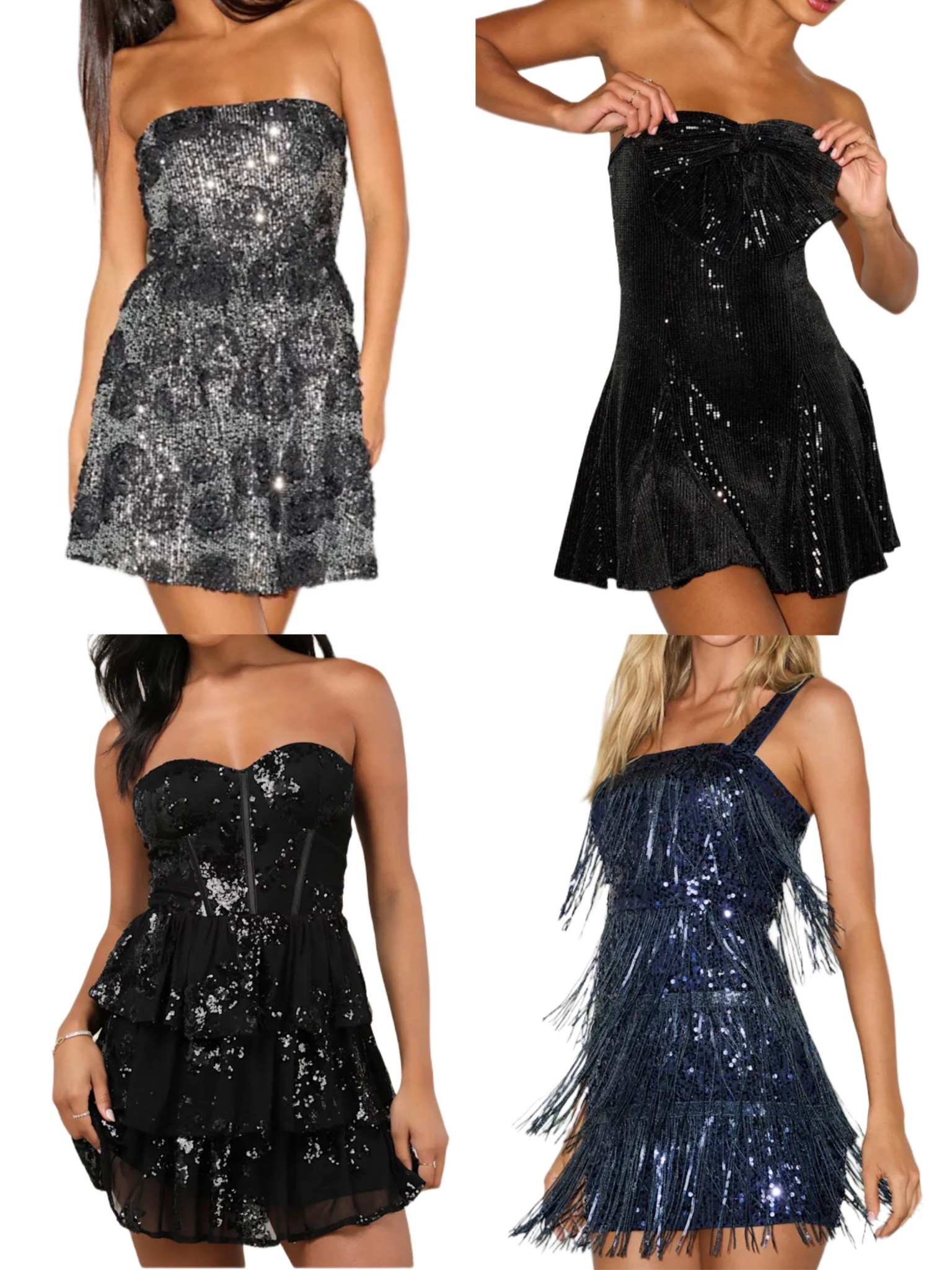 Sequin mini dresses! Perfect for showgirl/formal theme event

#LTKHoliday #LTKootd #LTKSeasonal