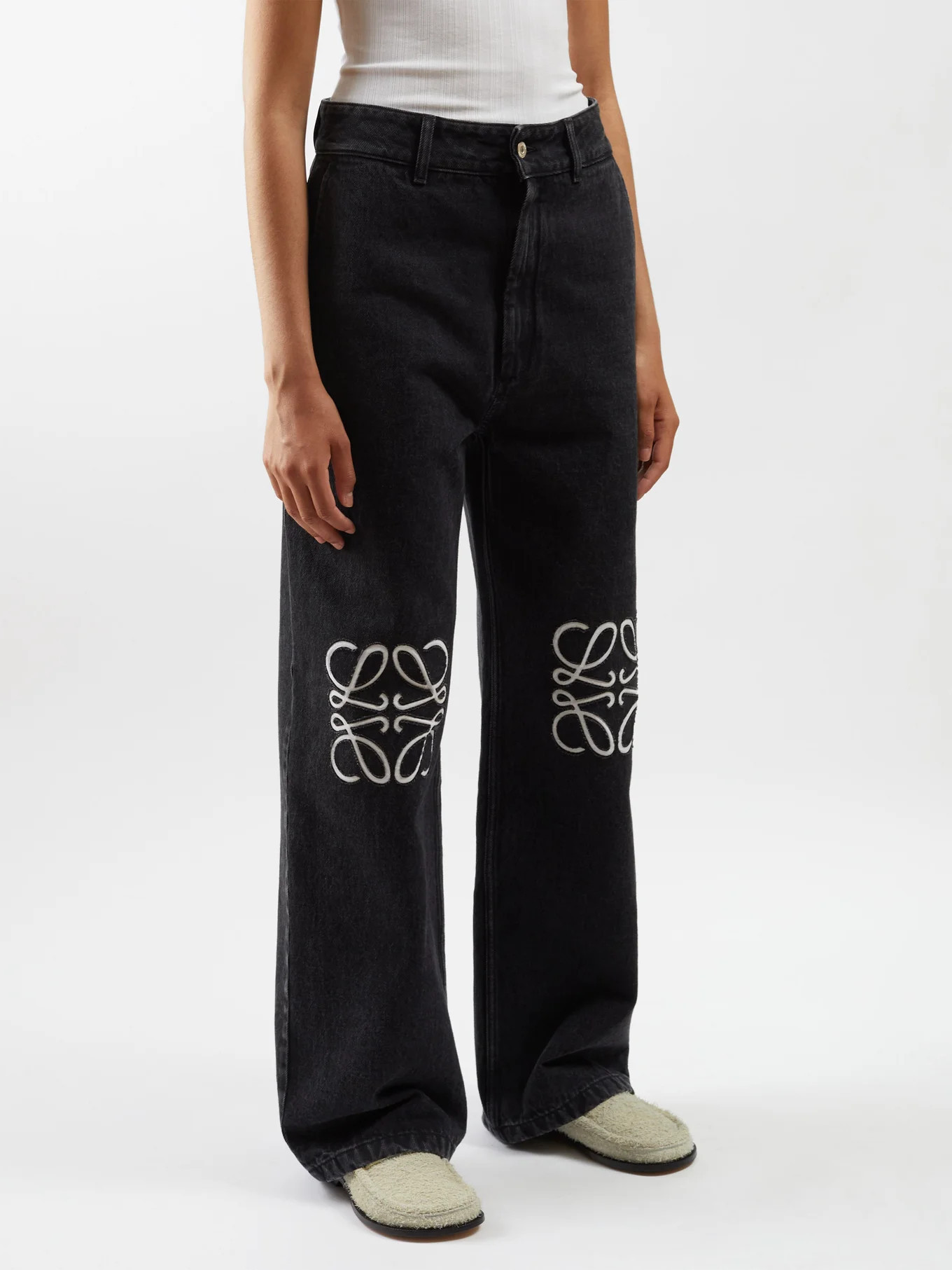 Anagram-logo straight-leg jeans | LOEWE | Matches (US)