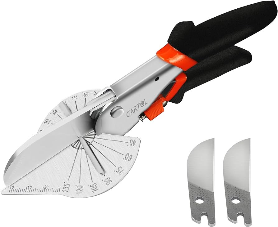 GARTOL Miter Shears- Multifunctional Trunking Shears for Angular Cutting of Moulding and Trim, Ad... | Amazon (US)