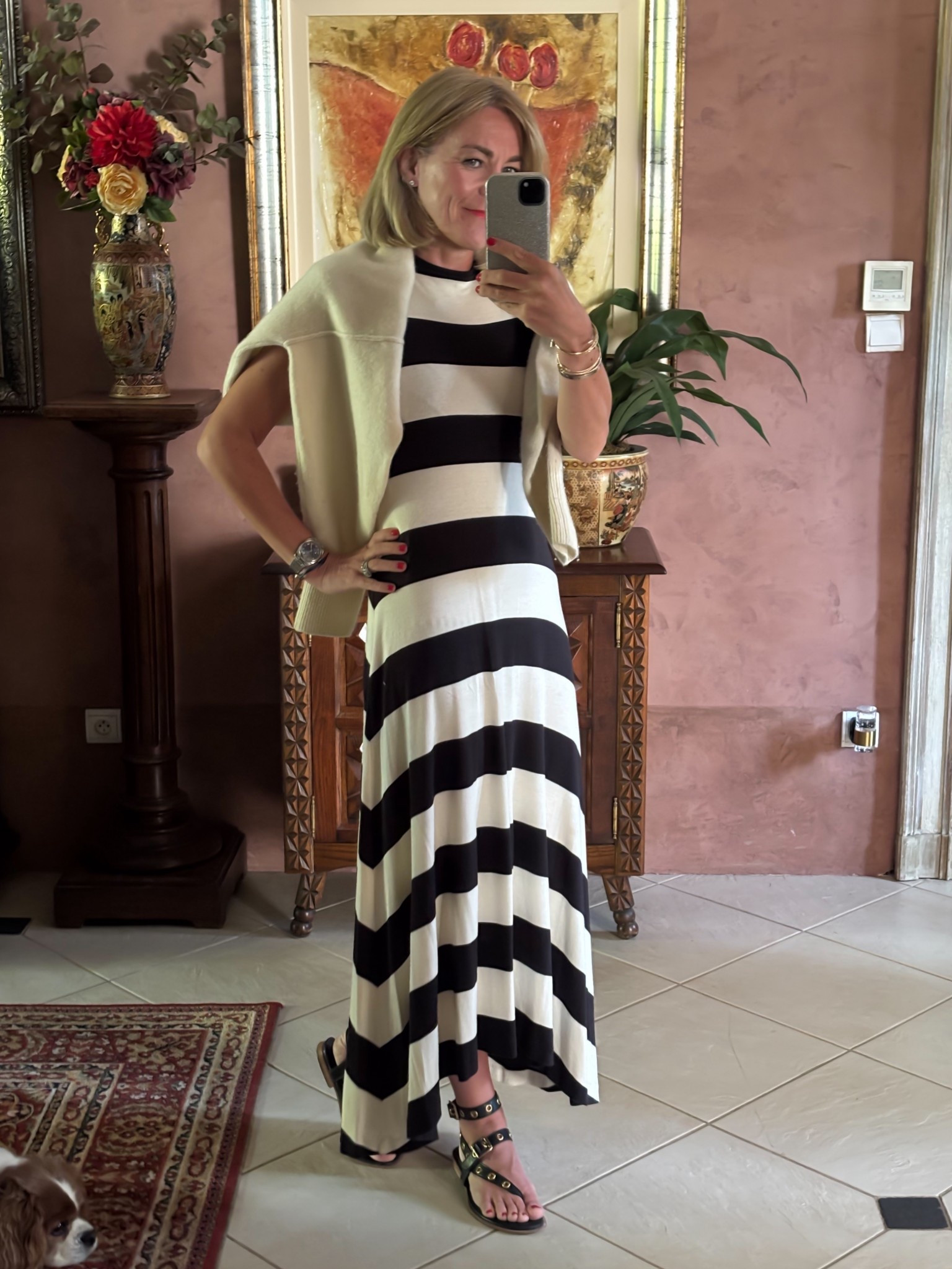 All about the stripes, a favourite pre-loved dress 
.
#mymidlifefashion #everydaylooks #mystyle

#LTKsummer #LTKover50style