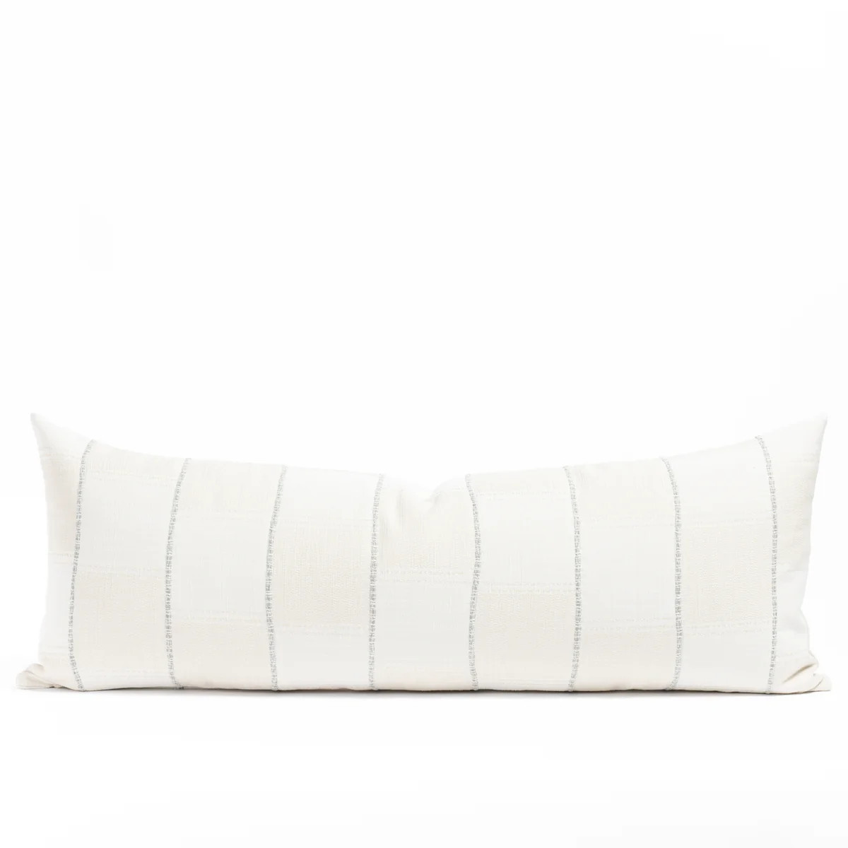 Sutton 16x42 Bolster Pillow, Cloud | Tonic Living