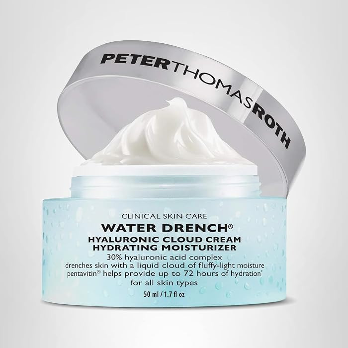 Peter Thomas Roth | Water Drench\u00ae Hyaluronic Cloud Cream Hydrating Refillable Moisturizer | ... | Amazon (US)